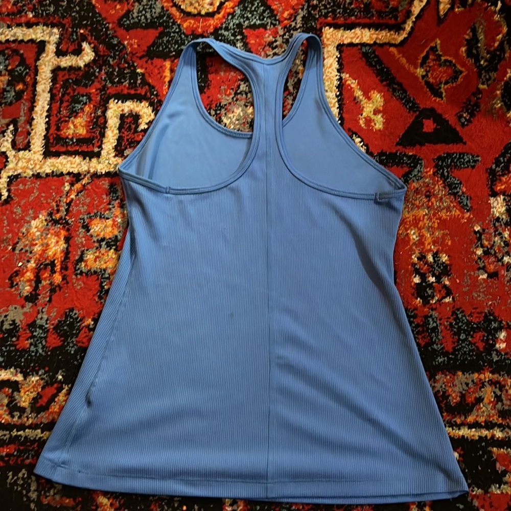 🍄Nike• Dri Fit Blue Razorback Tank Top - Picture 4 of 5